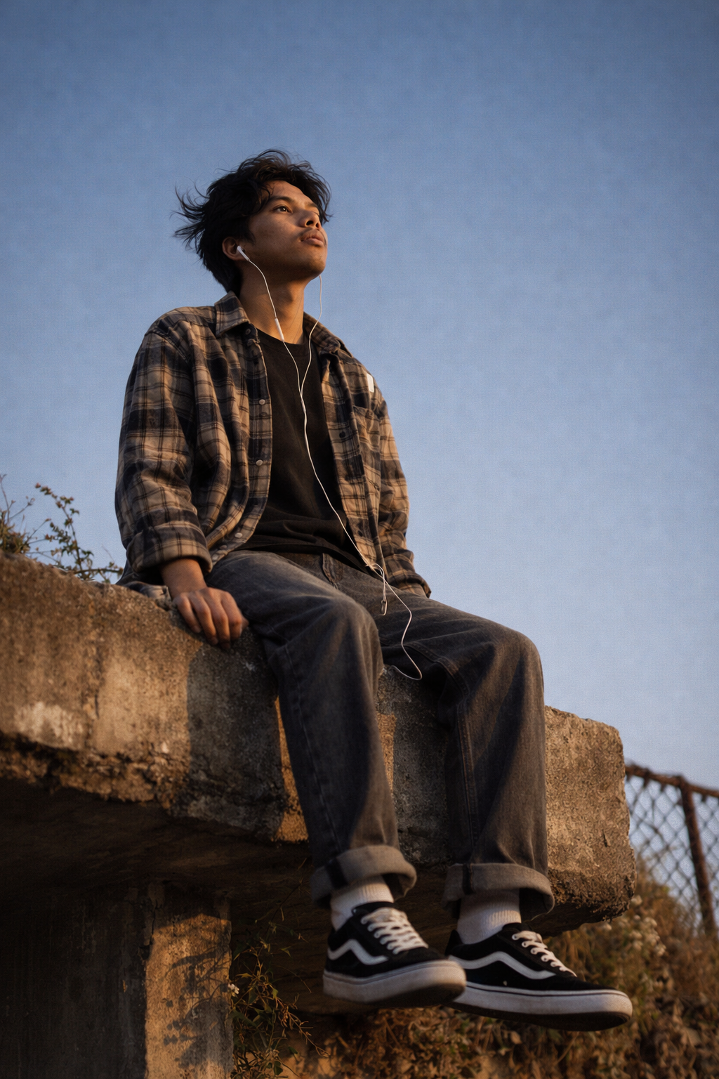 Golden Solitude on the Edge of Freedom