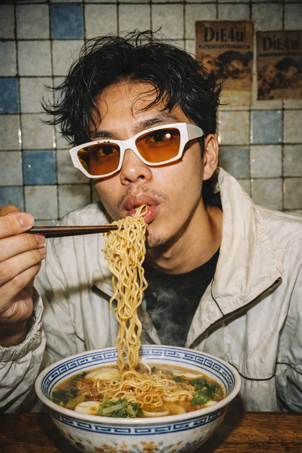 Midnight Slurp: Flash-Frozen Ramen Intimacy