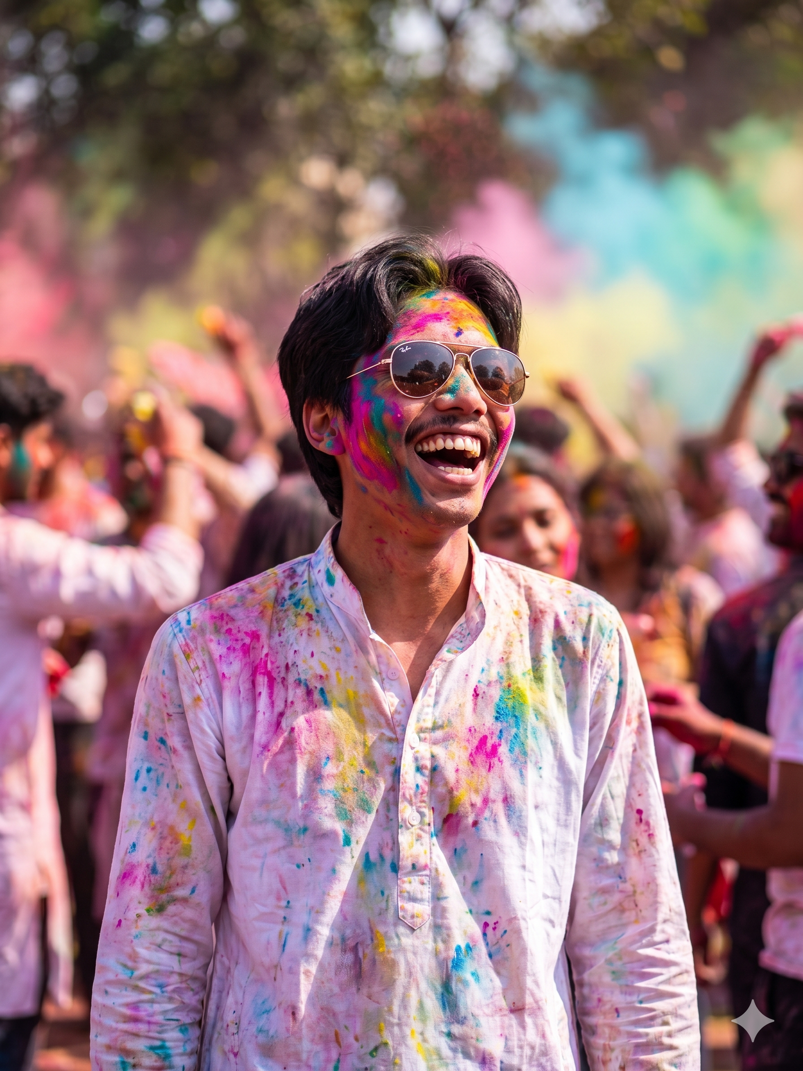 Holi - Festival Aesthetic Photoshoot